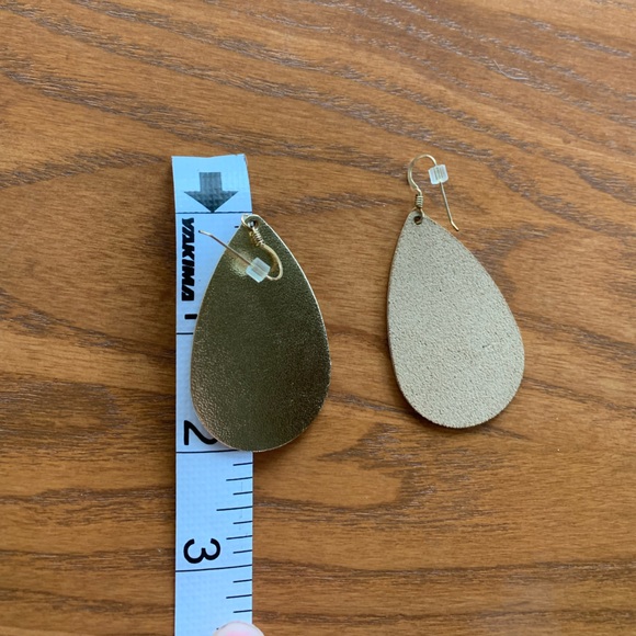 Leather Earrings - Picture 4 of 4